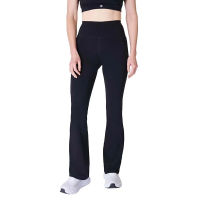 Women's Sweaty Betty Power Bootcut Workout Pants Medium Black