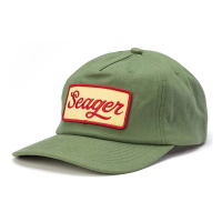 Men's Seager Co. Uncle Bill Snapback Hat One Size Green