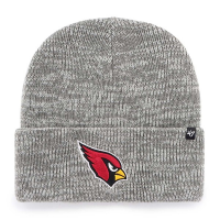 Arizona Cardinals 47 Brand Brainfreeze Beanie One Size Grey