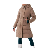 Women's Lole Apres Parka Large Fossil