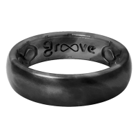 Women's Groove Life Solid Thin Ring 6 Black Pearl