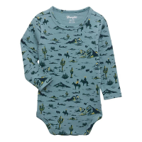 Wrangler Desert Long Sleeve Onesie 24 mo.