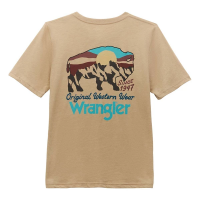 Boys' Wrangler Bison T-Shirt Large Trenchcoat