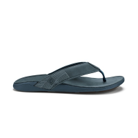 Men's OluKai Tuahine Flip Flop Sandals Lagoon/Lagoon