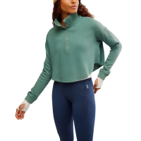 Women's FP Movement So Fly Long Sleeve Henley XLarge Midnight Jade