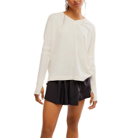 Women's FP Movement All Star Long Sleeve Oversized Shirt XSmall Ivory