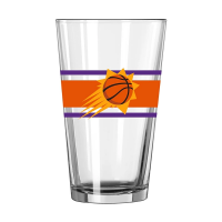 Phoenix Suns 16oz Stripe Pint Glass