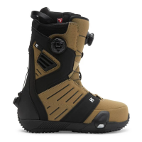 Men's DC Judge BOA Step On Snowboard Boots Adult 10 Light Brown/Black