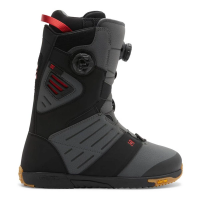 Men's DC Judge BOA Snowboard Boots Adult 10 Black/Grey/red