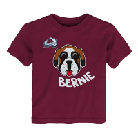 Colorado Avalanche Genuine Stuff Mascot Head Toddler T-Shirt 2T Garnet