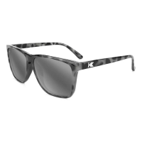 Men's Knockaround Tortoise Shell Polarized Sunglasses Grey Tortoise/Silver Smoke