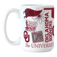 Logo Brands Oklahoma Sooners Native Coffee Mug