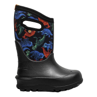 Kids' BOGS Neo-Classic Real Dino Winter Boots Little 13Y Black Multi