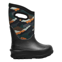 Kids' BOGS Neo-Classic Camo Landscape Winter Boots Big 5 Black Multi