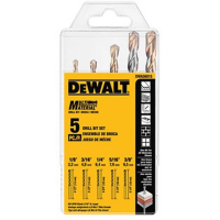 DeWALT Multi-Material Drill Bit Set - 5 Piece