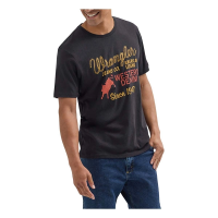 Men's Wrangler American Legend T-Shirt Large Washed Black