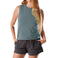 Women's Duck Camp Bamboo Crew Neck Tank Top XLarge Trooper