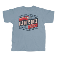 Men's Old Guys Rule Superior T-Shirt Medium Stone Blue