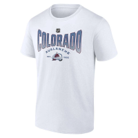 Colorado Avalanche Fanatics Statement T-Shirt Small White