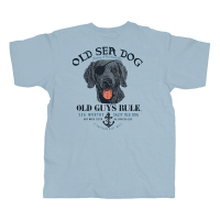 Men's Old Guys Rule Old Sea Dog T-Shirt 3XLarge Light Blue