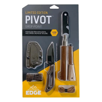 Outdoor Edge Pivot Drop Point with Ferro Rod Knife