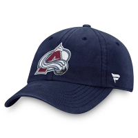 Colorado Avalanche Fanatics Core Adjustable Hat One Size Navy