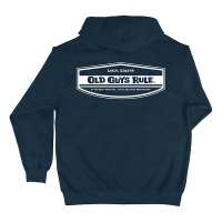 Men's Old Guys Rule Local Legend Fleece Full Zip Hoodie 2XLarge Navy