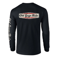 Men's Old Guys Rule Aged To Perfection Long Sleeve T-Shirt 3XLarge Black