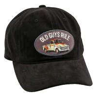 Men's Old Guys Rule Rusty Truck Adjustable Hat One Size Black