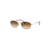 Men's Ray-Ban RB3749 Sunglasses Polished Arista Gold/Clear Gradient Brown