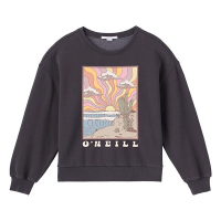 Girls' O'Neill Ana Crewneck Sweatshirt Small Washed Black