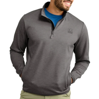 Men's Huk Coldfront+ Performance Long Sleeve 1/4 Zip Large Volcanic Ash