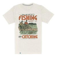 Men's Sendero Provisions Co. Not Catching T-Shirt Small Vintage White