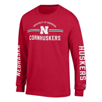 Nebraska Cornhuskers Champion Triple Hit T-Shirt 3XLarge Red