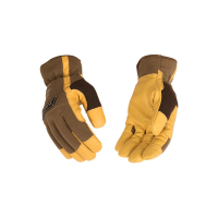 Men's Kinco International HydroFlector Lined Water-Resistant Gloves Medium Golden