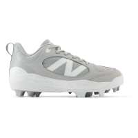 Boys' New Balance Fresh Foam 3000v7 Molded Baseball Cleats Little Cleats 1 Grey Heather