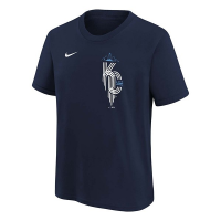 Kids' Kansas City Royals 2024 City Connect Logo T-Shirt XLarge Navy