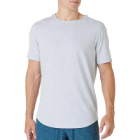 Men's Legends Aviation Curved Hem T-Shirt Small Heather Grey