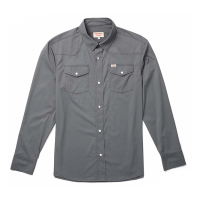 Men's Seager Co. El Ranchero Long Sleeve Button Up Shirt 2XLarge Charcoal