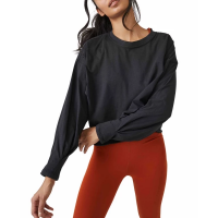 Women's FP Movement Inspire Layer Long Sleeve T-Shirt Small Black