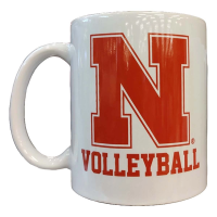 Wincraft Nebraska Cornhuskers Volleyball 11oz Coffee Mug