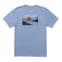 Men's Salty Crew Reflection T-Shirt Small Marine Blue