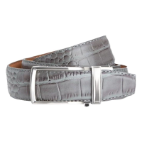 Men's Nexbelt Alligator 2.0 Rachet Belt One Size Grey Heather