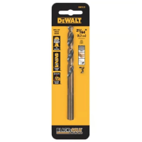 DeWALT Black & Gold Black Oxide Drill Bit - 21/64 inch