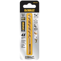 DeWALT Cobalt Pilot Point Drill Bit - 3/16 inch