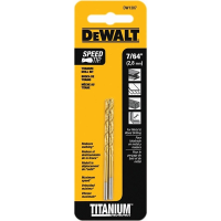 DeWALT Titanium Nitride Drill Bit - 7/64 inch