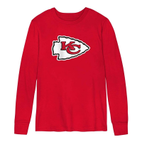 Toddler Kansas City Chiefs Genuine Stuff Kansas City Primary Logo Long Sleeve T-Shirt 3T Red