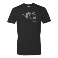 Men's Stone Glacier Ram T-Shirt  Black