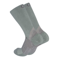 Adult OS1st Plantar Fasciitis Crew Socks Medium Grey