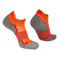 Adult OS1st Pickleball No Show Pickleball Socks Medium Orange